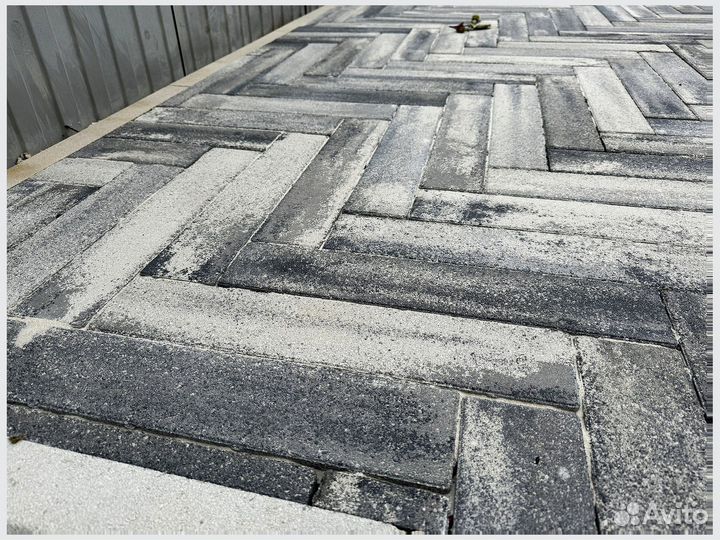Тротуарная плитка сухопрессованная