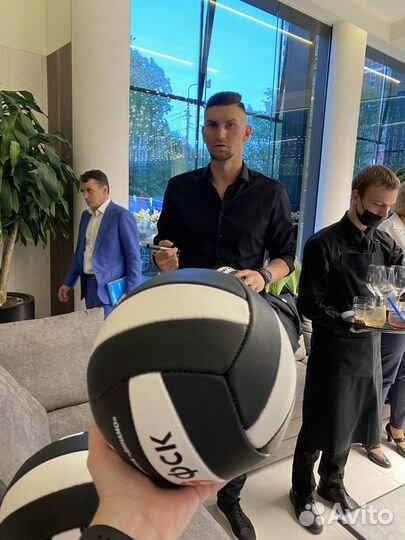 Мяч автограф Владимир Ямщиков Динамо фск