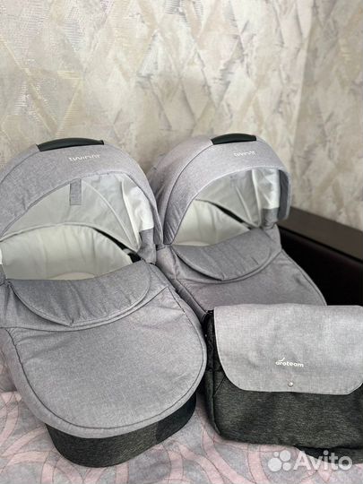 Коляска для двойни 2 в 1