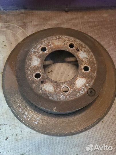 Диск тормозной задний Peugeot 4007 DW12 2008