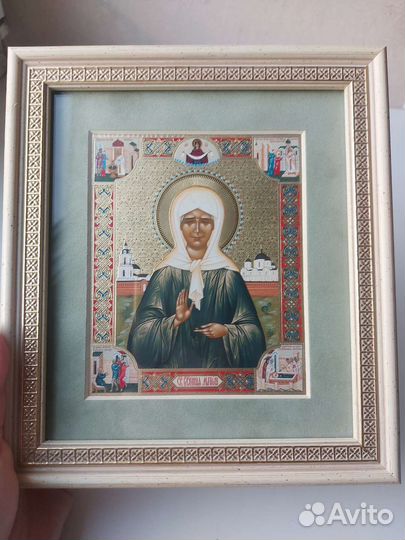 Икона Матрона Московская