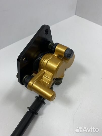 Тормоз передний гидравлический для мопеда