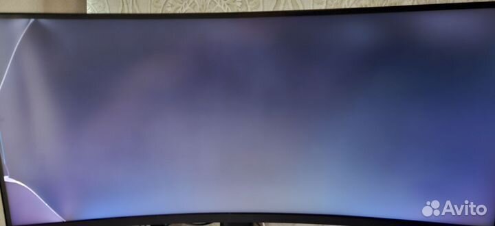 Разбитый Xiaomi mi curved gaming 34