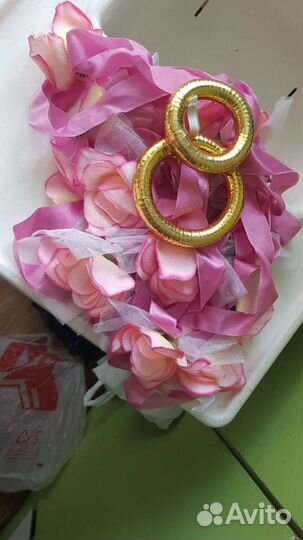 Свадебная лента на машину