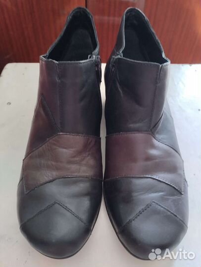 Ботильоны женские 37 размер натуральная кожа