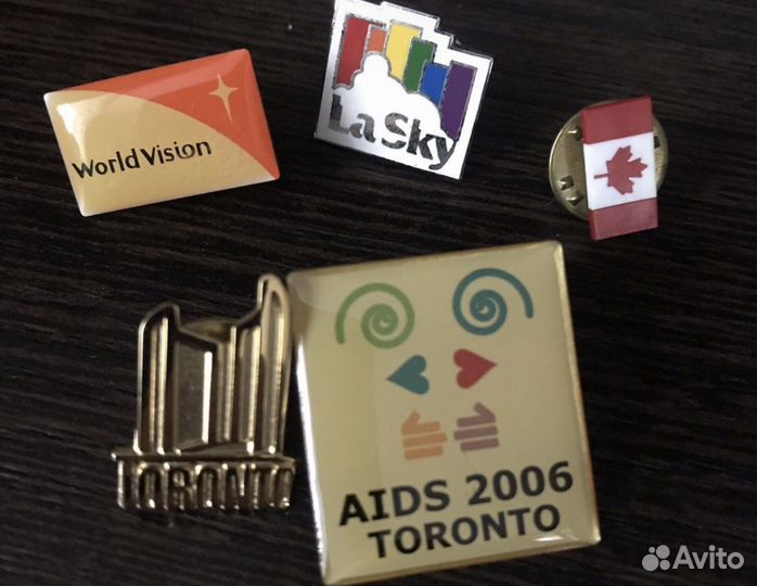 Значки СССР Ленин красная лента и другие