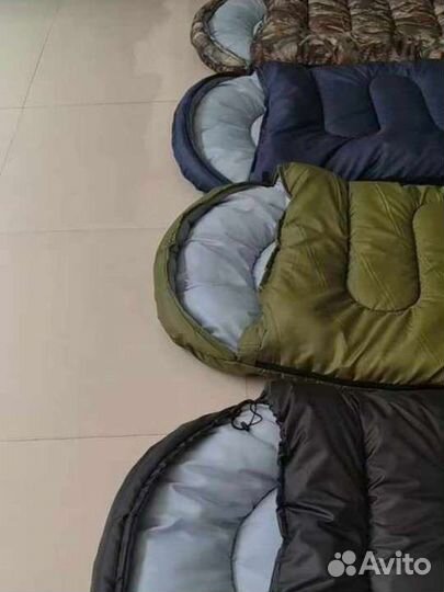 Армейский спальный мешок зимний