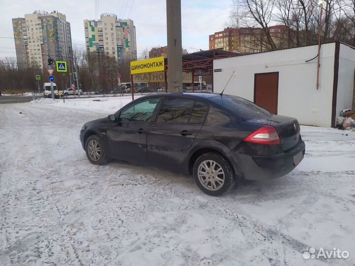 Renault Megane 1.6 AT, 2008, 242 000 км