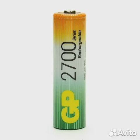 1 Аккумуляторные батарейки GP 2700 mAh AA 10 шт