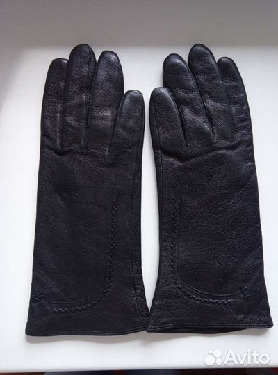 Перчатки женские кожаные 7 размер