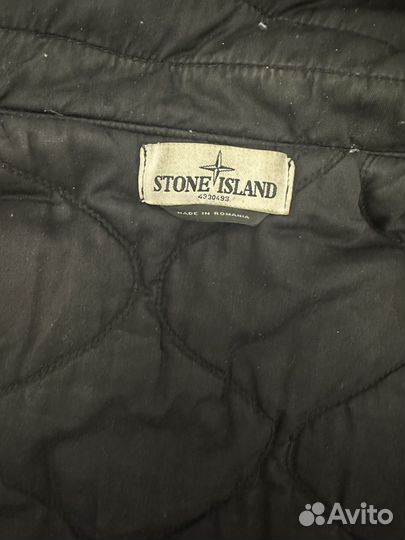 Куртка зимняя мужская Stone Island Raso Gommato