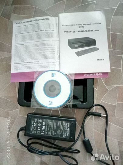 Медиаплеер 3Q F420 HW