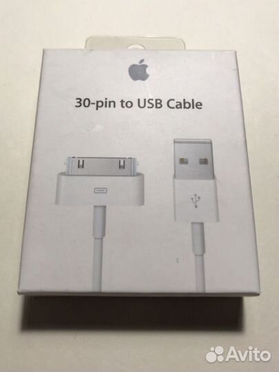Кабель apple 30pin apple to usb