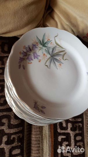 Тарелки 11 шт фарфор гдр времена СССР