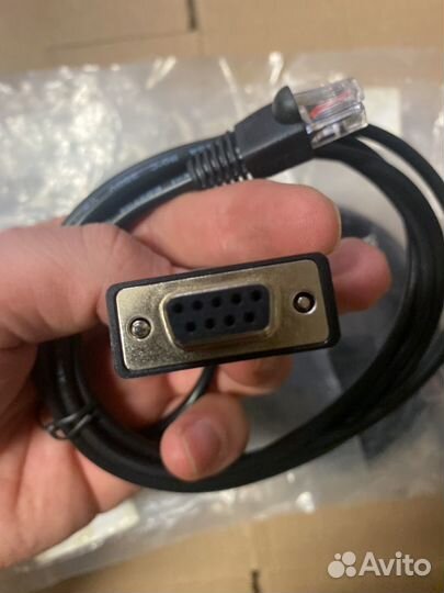 Кабель интерфейсный DB-9F RJ-45