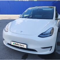 Tesla Model Y AT, 2021, 30 500 км, с пробегом, цена 4 900 000 руб.