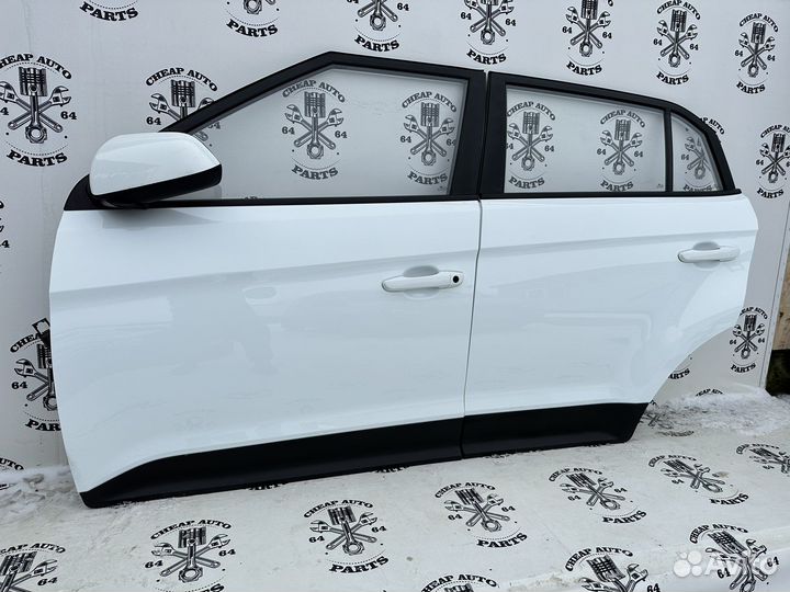 Двери левые Hyundai Creta Оригинал в сборе