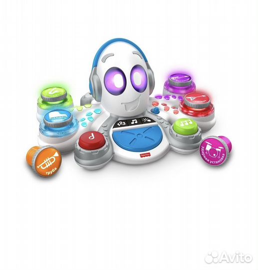 Новая Развивающая игрушка Fisher Price Осьминог