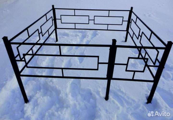 Ограда на могилу кладбище ритуальная стол скамейка