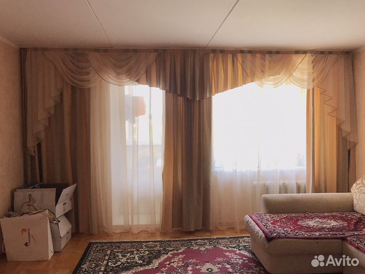 Шторы с ламбрекеном бу