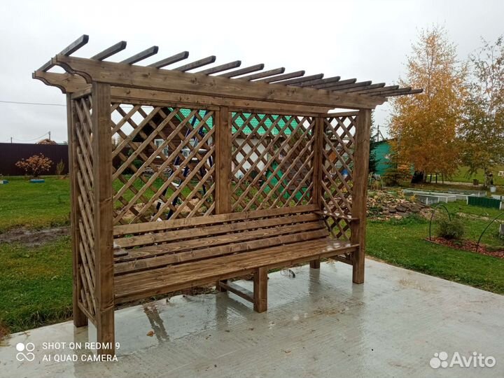 Пергола садовая