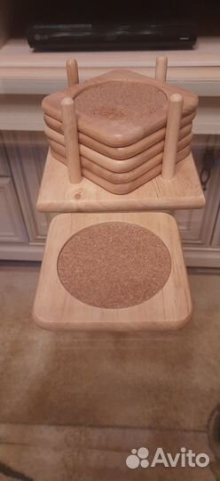 Подставки под бокалы и стаканы