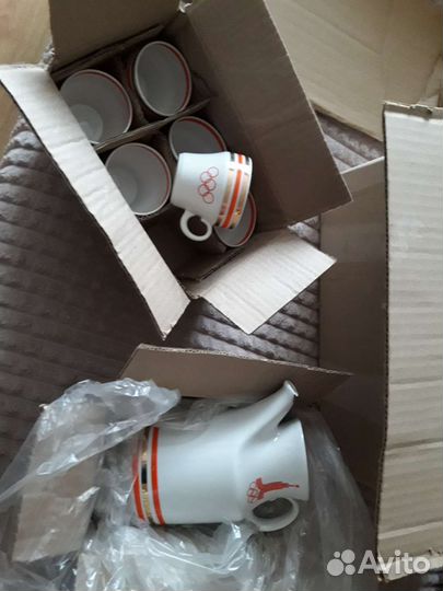 Кофейный сервиз Олимпиада 80 вербилки 1ый сорт