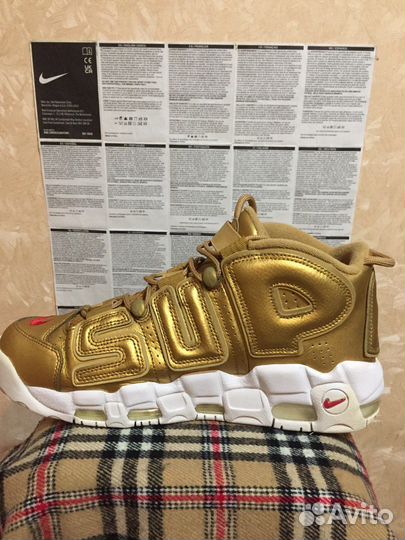 Nike Supreme Air More Uptempo 10-us