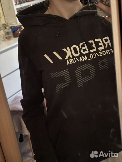 Толстовка reebok женская