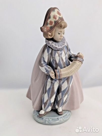 Статуэтка lladro Арлекин 5695 1990г