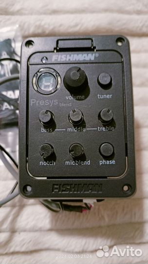 Fishman Presys темброблок с пьезозвукоснимателем
