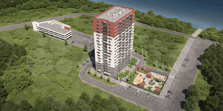 2-к. квартира, 60,9 м², 9/18 эт.
