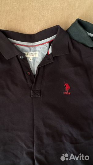 2 футболки поло US polo