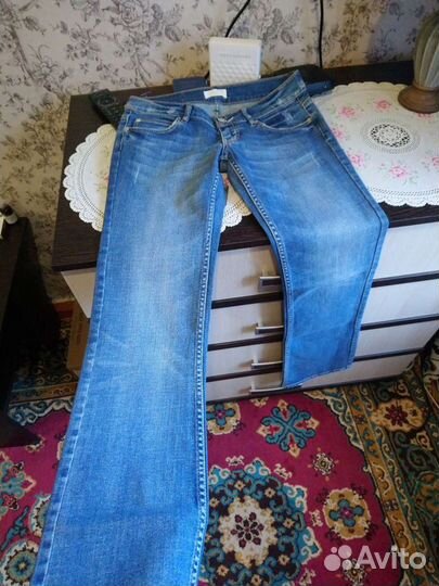 Джинсы для подростка девочки