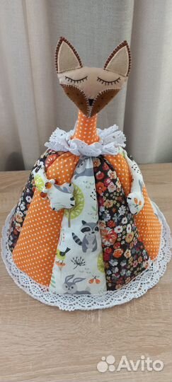 Кукла-грелка Лисонька Аграфена Филипповна