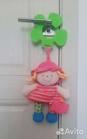 Погремушка- подвеска+прорезыватель
