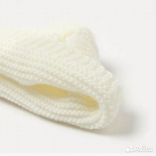 Комплект на выписку вязаный белый