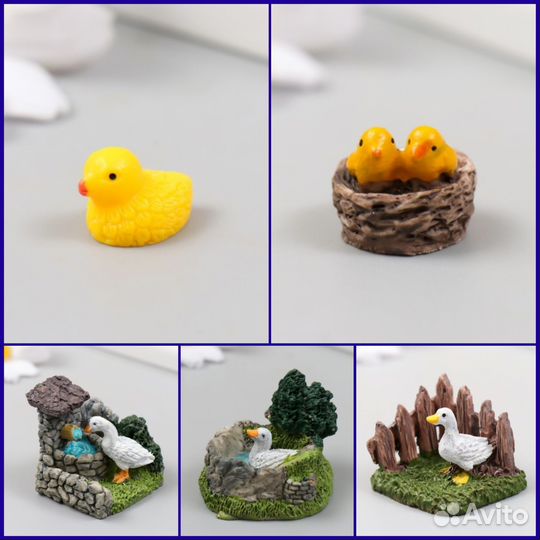 Фигурка из полистоуна для дизайна и флорариума