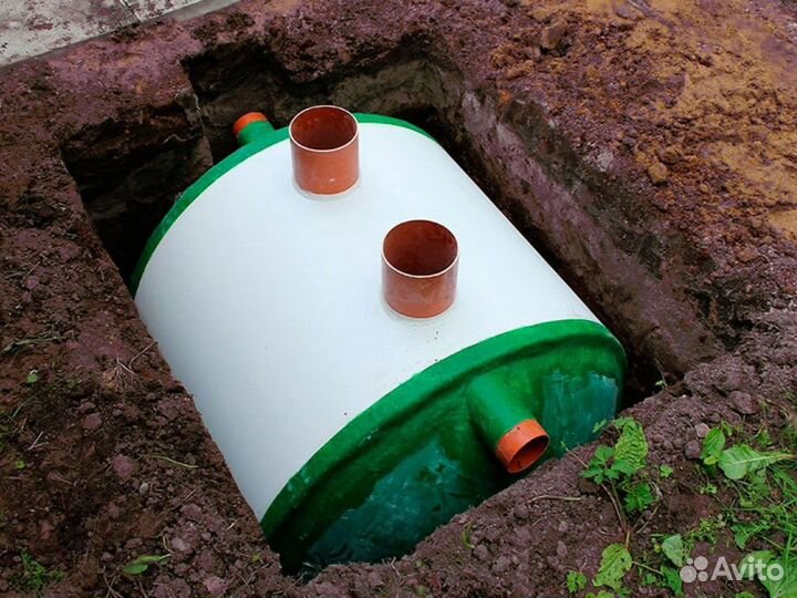 Септик эко Малахит 8 энергонезависимый