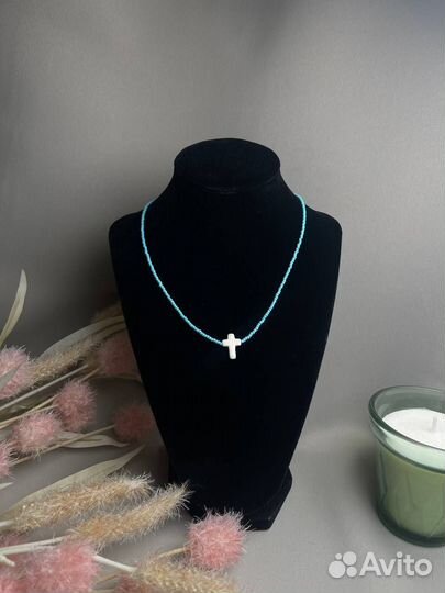 Ожерелье колье чокер подвеска