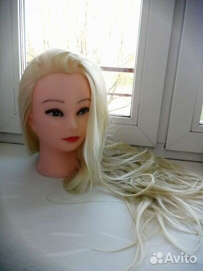 Манекен голова для причесок, окрашиваний и стрижек