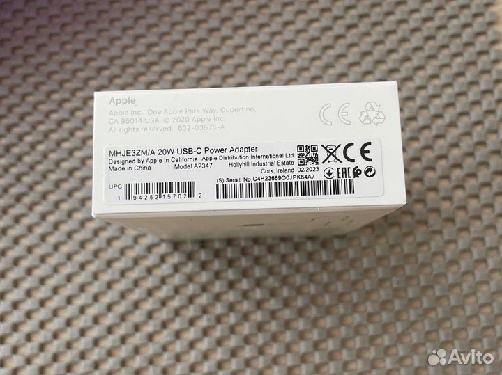 Apple 20w usb c power adapter