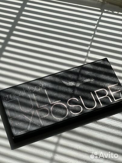 Палетка теней smashbox full exposure