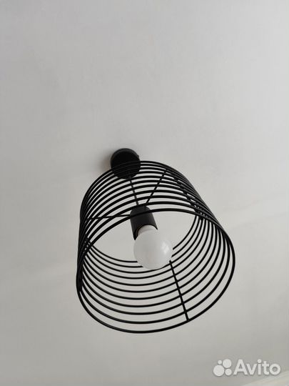 Светильник подвесной лофт металл