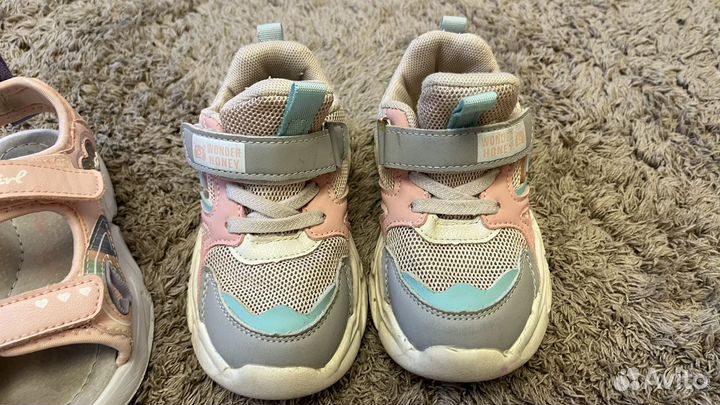 Кроссовки сандалии пакетом