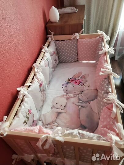 Бортики в кроватку