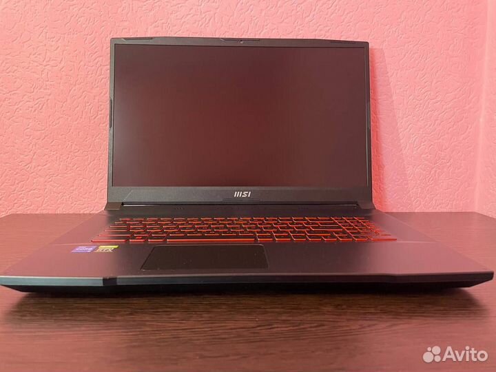 Игровой ноутбук MSI GF76 katana (UE-269XRU) RTX 30