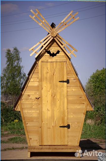 Уличный туалет с установкой WAT889