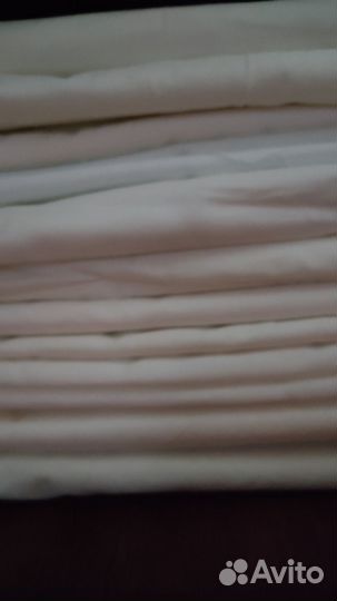 Ткань хлопок белая