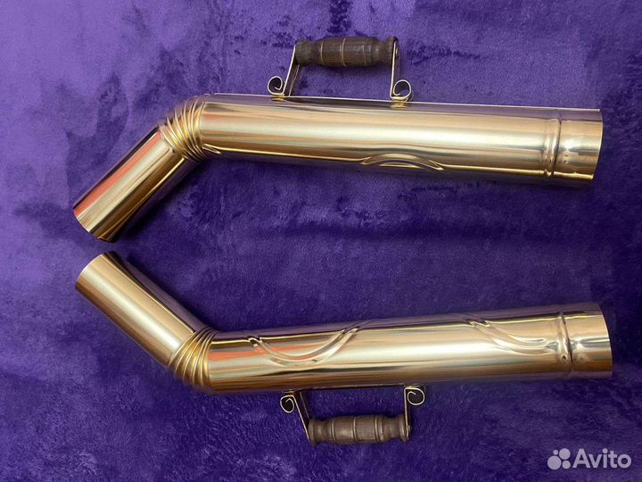 Труба на самовар латунь